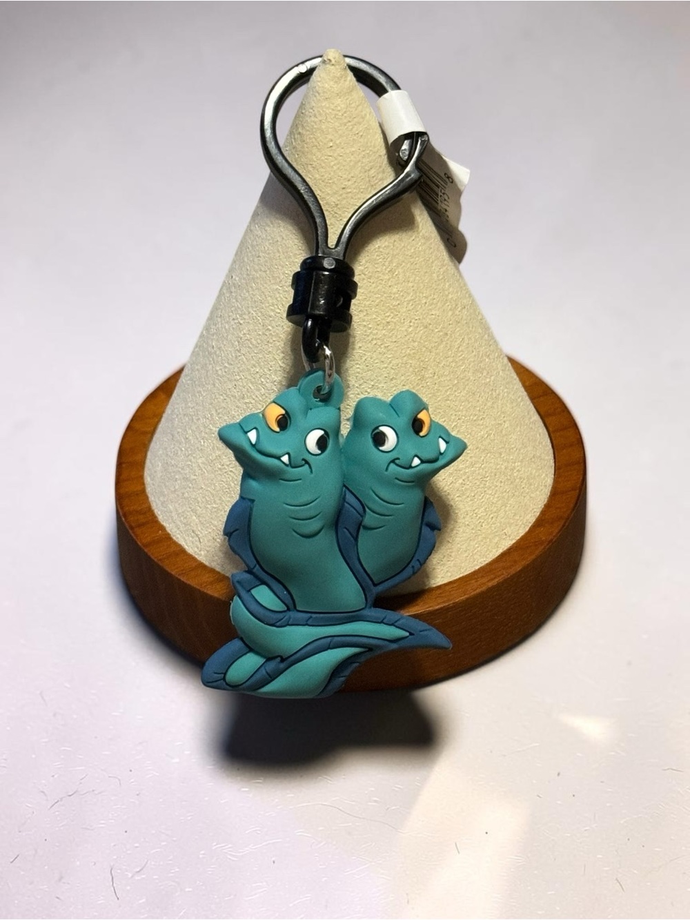 Official SK Japan Disney Villains Rubber Reel Keyring NWT